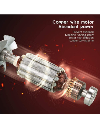 Fresadora Eléctrica AKYPACH 800W 30000RPM para Madera