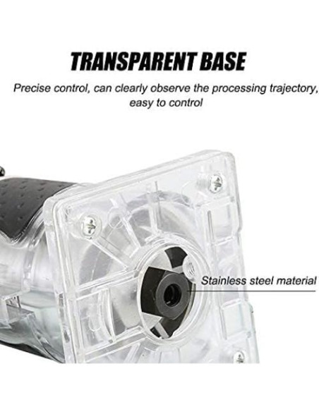 Fresadora Eléctrica AKYPACH 800W 30000RPM para Madera