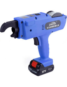 Máquina de Atar Varillas Royan-LMJ 8-34mm Eléctrica Azul 2