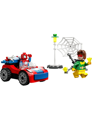 LEGO Marvel Auto Spider-Man y Doc Ock 10789 Juguete 4+