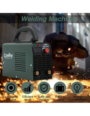 Soldadora Inversora Cuwiny ARC200D 140A Doble Voltaje