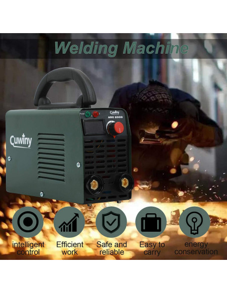 Soldadora Inversora Cuwiny ARC200D 140A Doble Voltaje