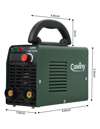 Soldadora Inversora Cuwiny ARC200D 140A Doble Voltaje