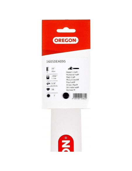 Barra de guía Oregon 160SDEA095 40,64 cm 7 dientes