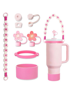 Juego de Accesorios 8PCS Fabenyok para Taza Stanley 30/40oz