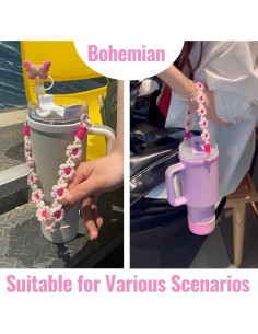 Juego de Accesorios 8PCS Fabenyok para Taza Stanley 30/40oz 2