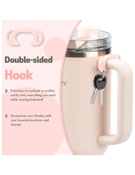 Juego de 3 Accesorios Wefanify para Stanley Quencher 40oz