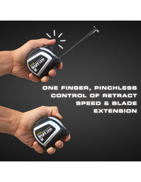 Cinta Métrica Perfecta 5.49m Doble Cara Alta Visibilidad Cinta Métrica Perfecta 5.49m Doble Cara Alta Visibilidad