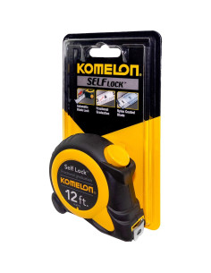 Cinta Métrica Komelon SL2912 3.66m Auto-Bloqueo Amarillo 2
