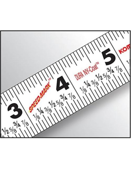 Cinta Métrica Komelon SL2912 3.66m Auto-Bloqueo Amarillo