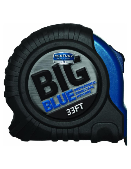 Cinta Métrica Big Blue Century Drill & Tool 10,06 m Duradera