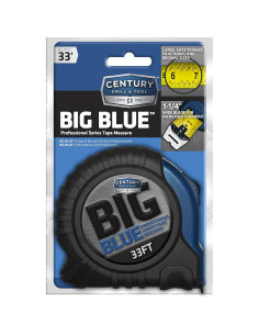 Cinta Métrica Big Blue Century Drill & Tool 10,06 m Duradera 2