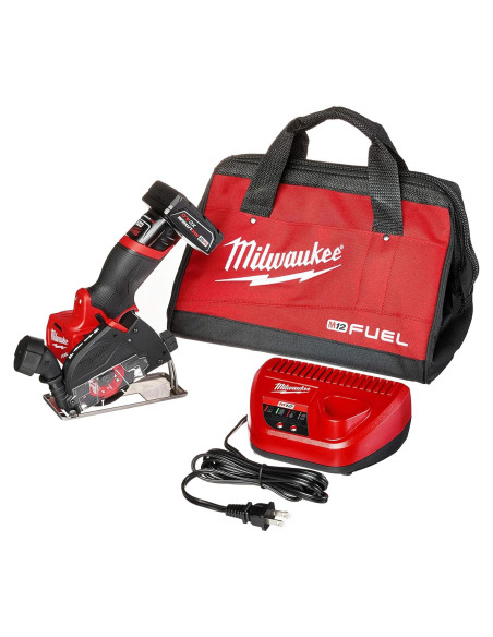 Kit Herramienta Corte Milwaukee 12V Inalámbrica Compacto