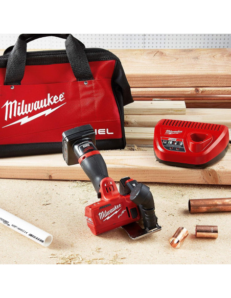 Kit Herramienta Corte Milwaukee 12V Inalámbrica Compacto