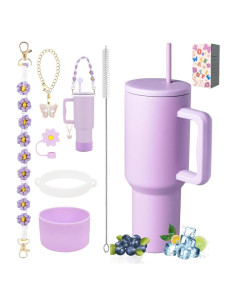 Taza Aislada Sanilinwild 1.18 L con Asa y Popote