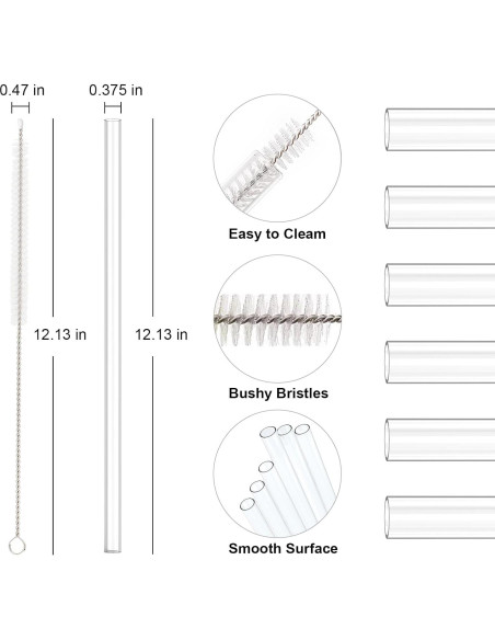 Pajitas Reutilizables Allwith para Taza Stanley 30-64 oz