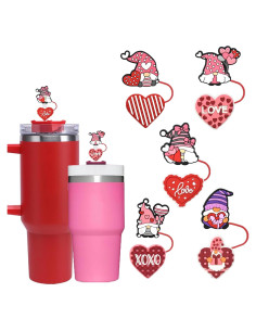 Cubiertas de Pajitas UCCASA Corazón de Enanitos 10mm Reutilizables