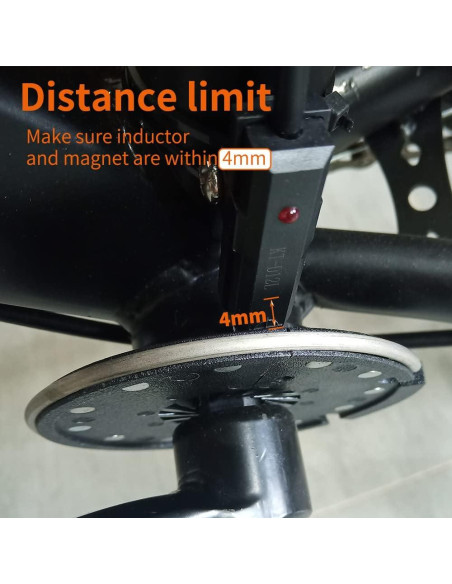 Sensor de Asistencia al Pedal HUDAMZKY KT D12 para Bicicleta