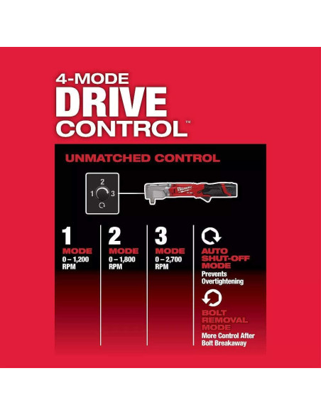 Llave de Impacto Milwaukee 2565-20 12V Ángulo Recto