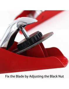 Mini Cepillo de Mano DSHE 160 mm Ajustable para Carpintería 2