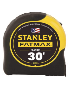 Cinta Métrica Stanley FatMax 9,14 m Amarillo/Negro
