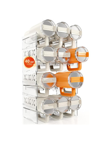 Organizador de Botellas JYPS para 12 Vasos de 40 oz