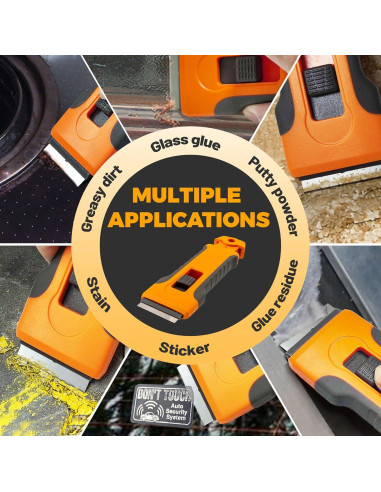 Raspadora de Cuchillas Cleanse con 15 Piezas para Vidrio