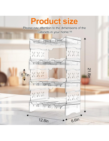 Organizador de Botellas JYPS para 12 Vasos de 40 oz