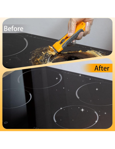 Raspadora de Cuchillas Cleanse con 15 Piezas para Vidrio