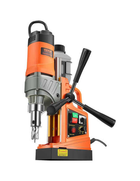 Taladro Magnético VEVOR 1450W 5.08cm 800 RPM con Brocas