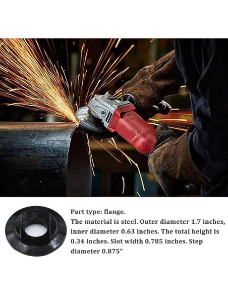 Flange Interno 43-34-0036 YETTAT para Amoladora Angular