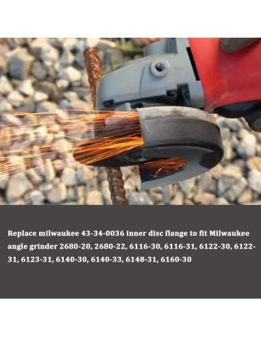 Flange Interno 43-34-0036 YETTAT para Amoladora Angular