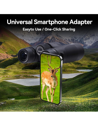 Binoculares Gskyer 12x42 HD Livianos Impermeables