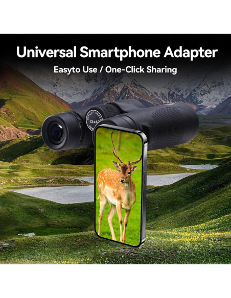 Binoculares Gskyer 12x42 HD Livianos Impermeables