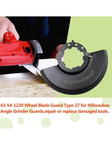 Protector de Disco 5" Rsoise 43-54-1220 para Amoladora Milwaukee