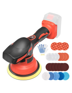 Pulidora Inalámbrica Milwaukee 18V Orbital 8 Velocidades