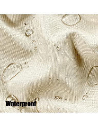 Cortina Impermeable BONZER 54x84 cm Crema para Exterior