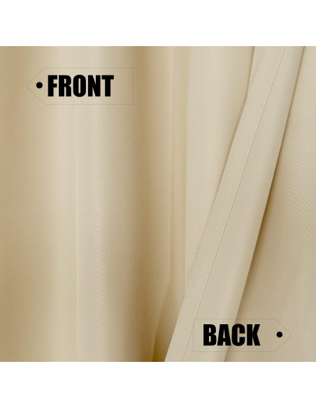 Cortina Impermeable BONZER 54x84 cm Crema para Exterior Cortina Impermeable BONZER 54x84 cm Crema para Exterior