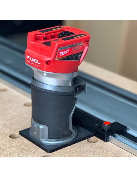 Adaptador de riel guía ToolCurve para router Milwaukee
