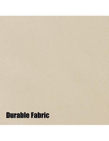 Cortina Impermeable BONZER 54x84 cm Crema para Exterior