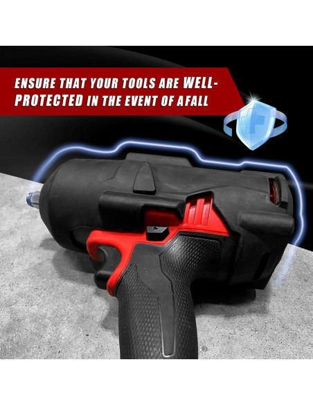 Bota Protectora M18 MXASLKMZ para Llave de Impacto 2 Pcs