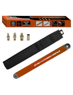 Llave de extensión RZKNIP con offset 38.1 cm y adaptadores