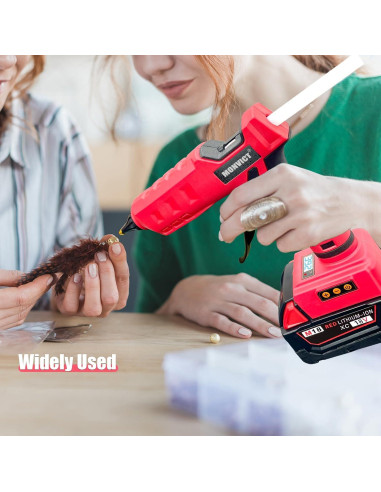 Pistola de Pegamento Inalámbrica MONVICT 100W 18V