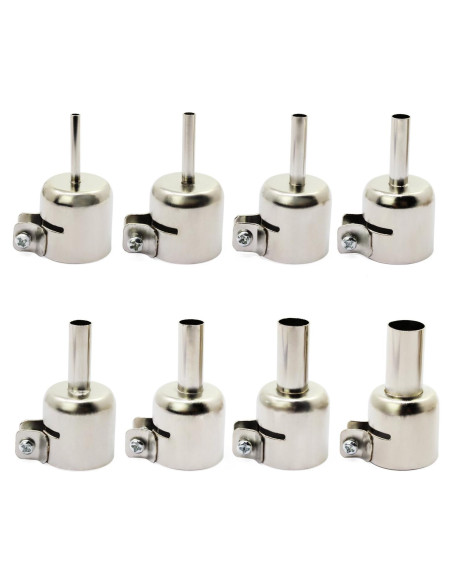 Boquillas de Pistola de Calor OCR 8PCS 3-12mm Acero Inoxidable
