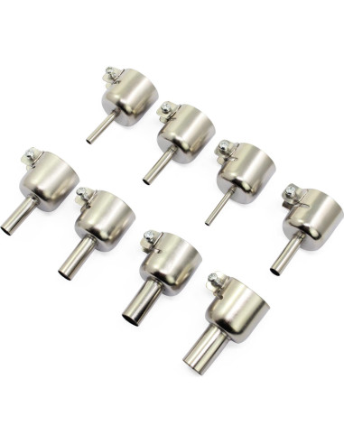 Boquillas de Pistola de Calor OCR 8PCS 3-12mm Acero Inoxidable