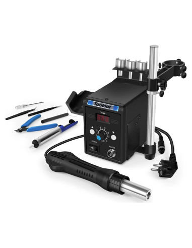 Estación de Retrabajo de Aire Caliente Toolour 858D 700W LED