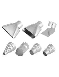 Kit de 7 Boquillas de Acero Inoxidable 35mm para Pistola de Calor