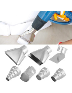 Kit de 7 Boquillas de Acero Inoxidable 35mm para Pistola de Calor 2