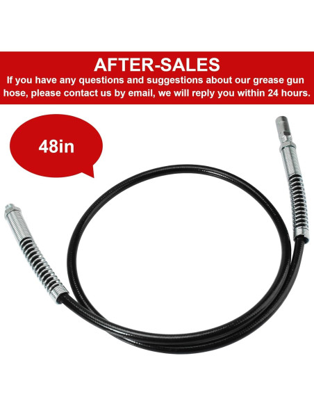 Manguera de Grasa VIDABTE 121,92 cm 49-16-2647 Compatible M18