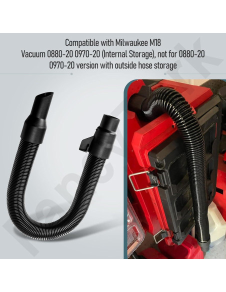 Ensamblaje de Manguera para Aspiradora Milwaukee M18 0.45kg